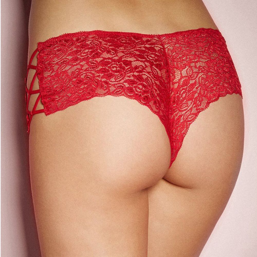 Briefs Strap Lingerie Out Slight Seamless Lace Panties