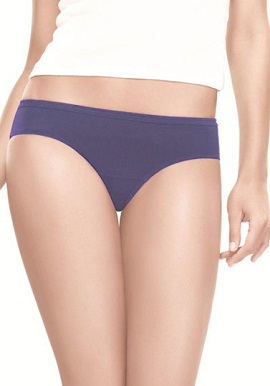 Hi Cut Purple Bikini Brief(PK Of 2)