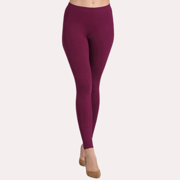 Seamless Stretch Cotton Leggings for Women