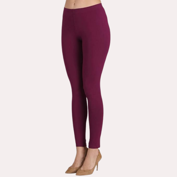 Seamless Stretch Cotton Leggings for Women