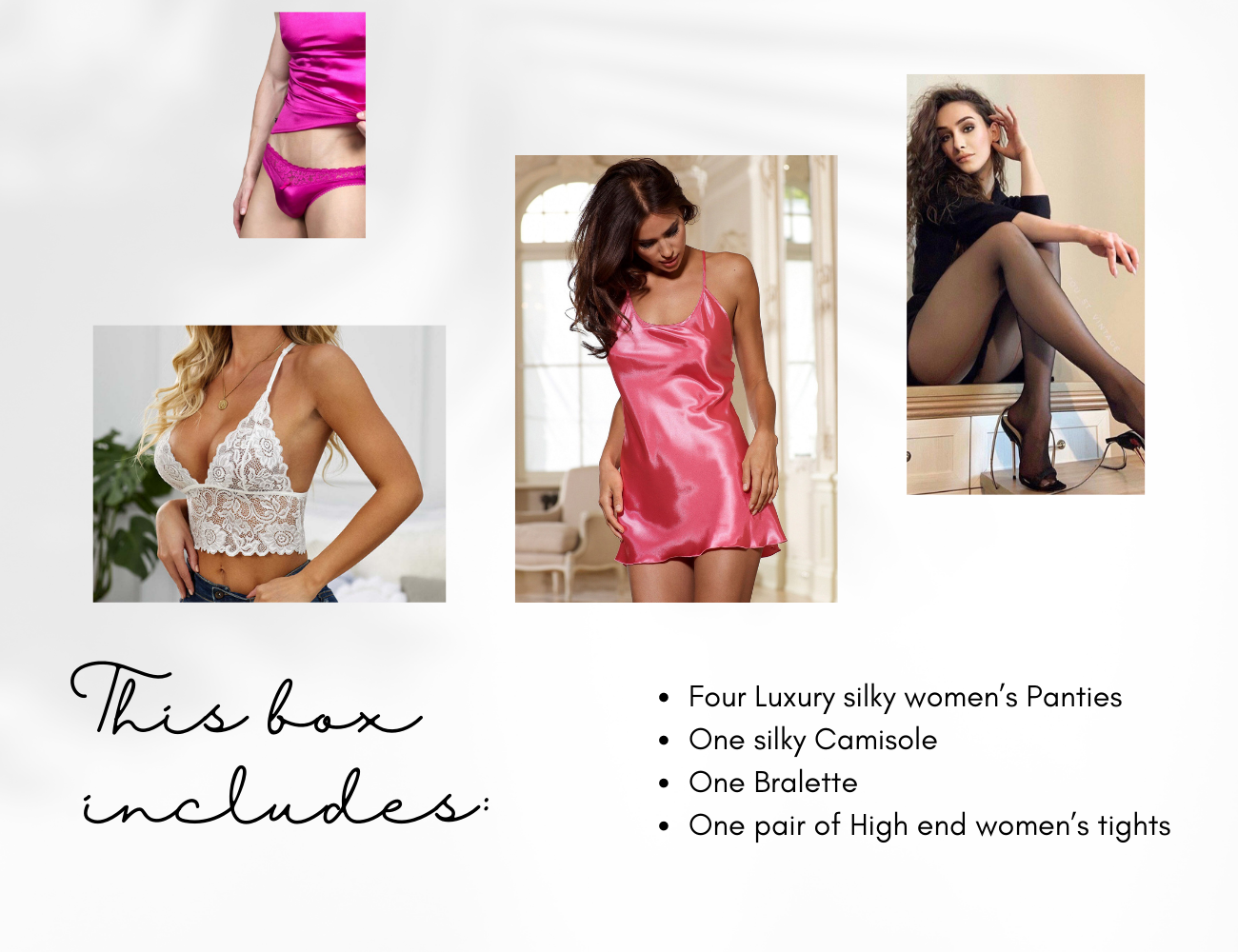 Sexy hidden gems for sissy boy box includes (3)