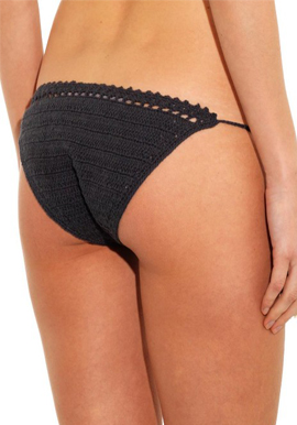 UCB Crochet Black Brief 1