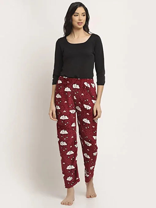 Women's fleece sleepwear pajama (Pk of 2)