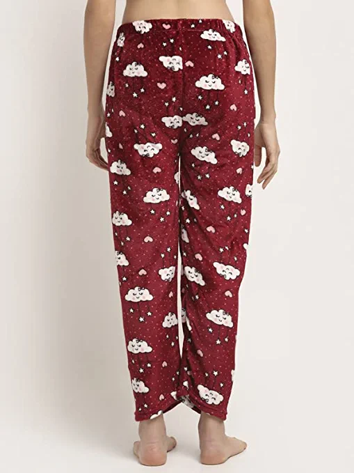 Women's fleece sleepwear pajama (Pk of 2)