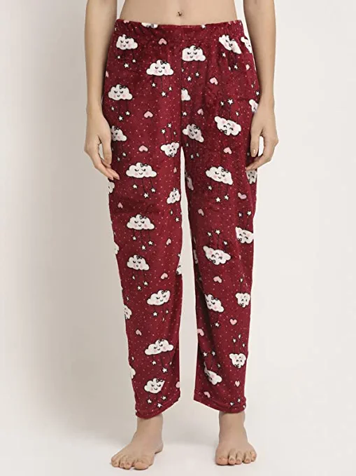 Women's fleece sleepwear pajama (Pk of 2)