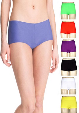 Panties-Set Of Six Luxury Boyshorts