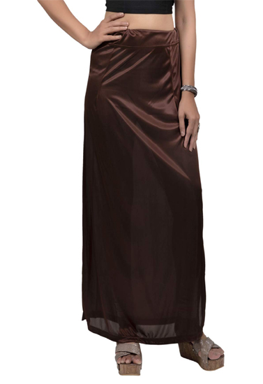 Ladies' Glossy silk Ethnic Slip