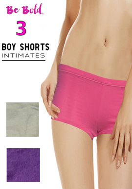 comfort smooth set of 3 Boyshort