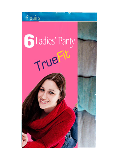 Classic Comfort Cotton Set Of Six Style Panties