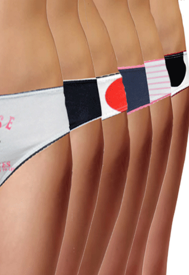 Disney Smooth Cotton Comfort Set Of 6 Brief