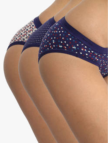 Happy People Set Of 3 Assorted Cotton Brief