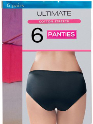 Mix Up Style Cotton Six Women's Panties