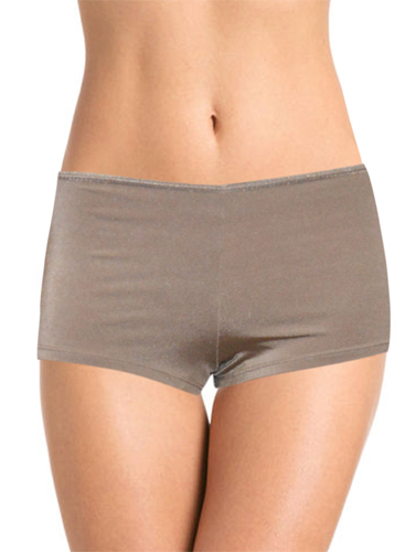 Women's Plain Soft Boyshorts Panty Pack Of 2