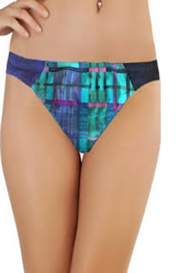 Sea 'N' Sun Women's Retro Print Bikini Bottom