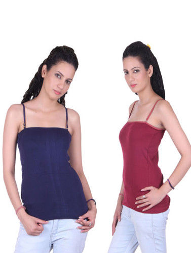 Ladies Attractive Pack Of 2 Spaghetti Tops
