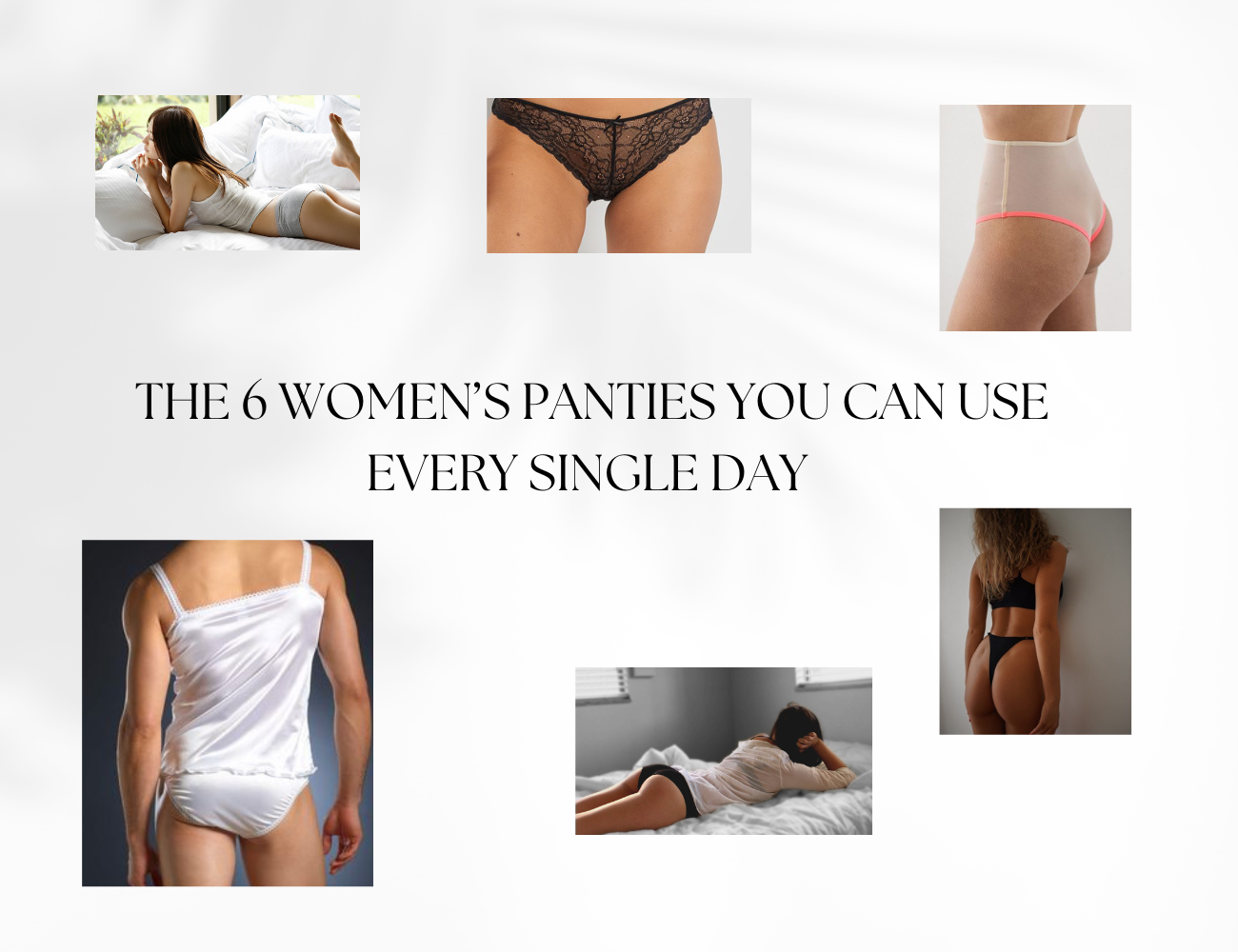 Cute Women's Panties for Men Gift Pack