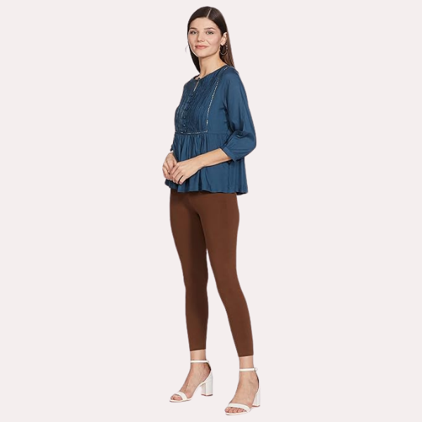 Casual Stretchy Ankle Leggings for Women