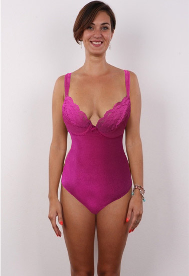 Astor Pink Lace Underwired One Piece Swimwear