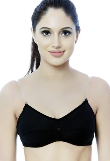 "2 Pack" Transparent straps Hosiery Bras