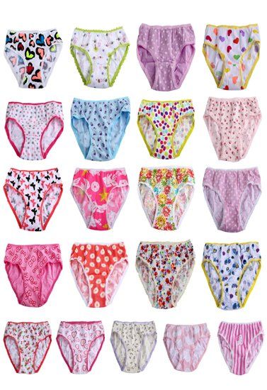Wholesale Lot 20 Hipster Cut Cotton Panties