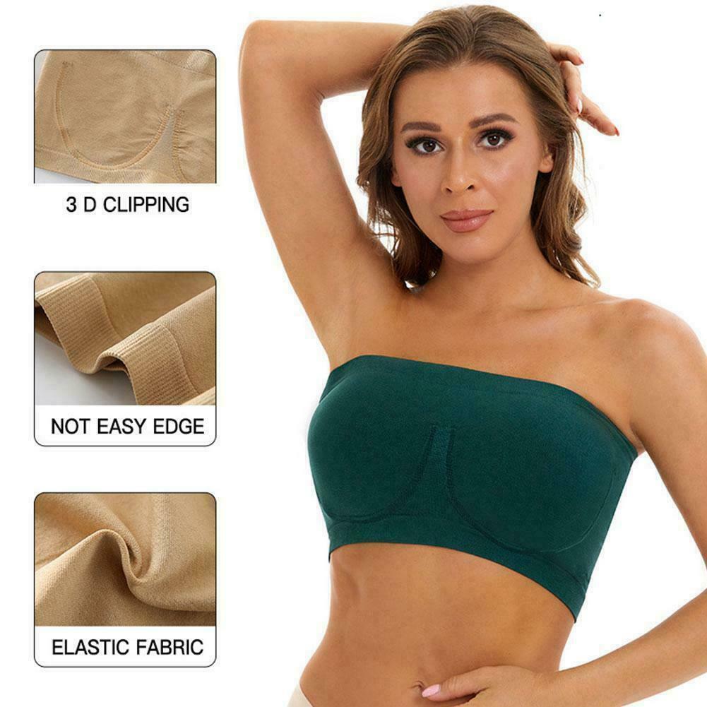Womens Strapless Tube Top Bra Snazzyway