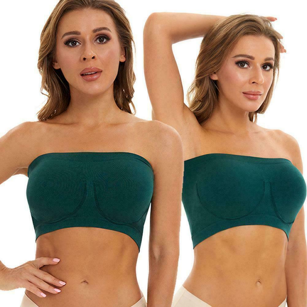 Womens Strapless Tube Top Bra Snazzyway