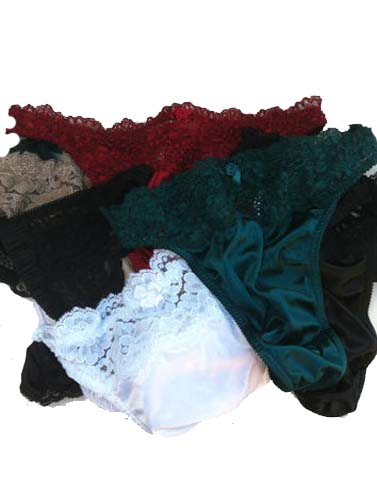 Mixed lot of 5 high street brand panties