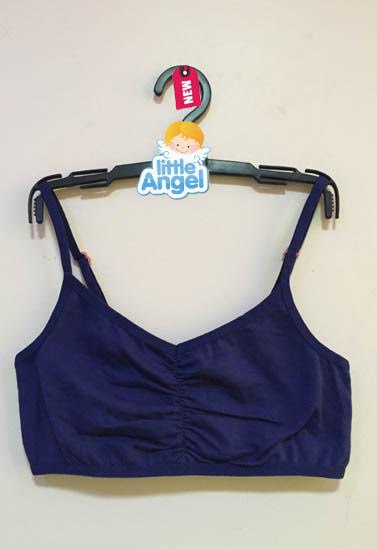 Kids Freedom Navy Blue Spaghetti Strap Sports Bra
