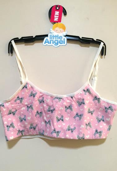 Primark Naughty Face Printed Adjustable Strap Crop Bra