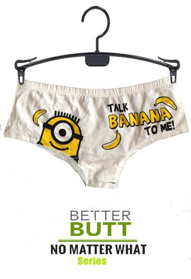 Secret Possessions Funny "talk banana to me" Printed Hipster Panty(sold out)