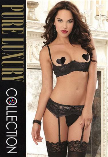 Open Cup Extreme Temptation Garter Intimates(Sold Out)