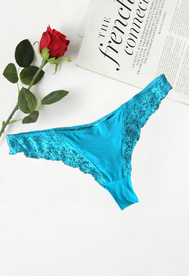 Sky Blue Lace Tanga Thong(Sold Out)