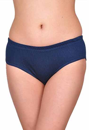 Bpc Selection Royal Blue Hipster Plus Size Panty