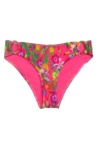 H & M Pink Printed Swimwear Briefs