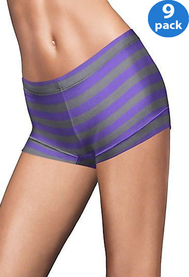 Comfortable Unisex Boyshort Panties Pair Of 9