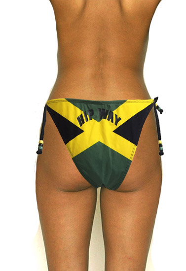 ♥Sexy Back “HIP WAY” Printed Bikini Bottom