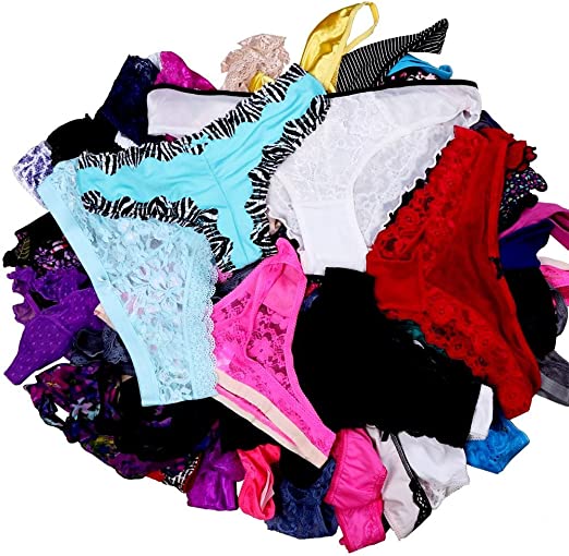 'Pk of 8' Women's G-String Thong Panties