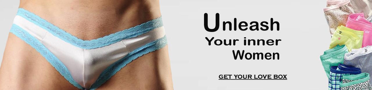 men in women's panties