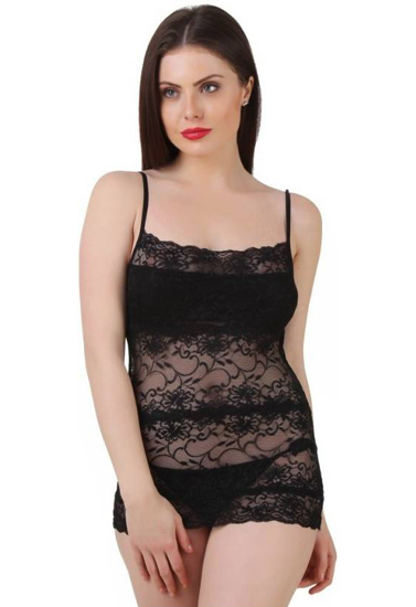 Lace Black Camisole Top