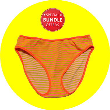 Sets of 2 Multicolored Very Very Sexy Panties