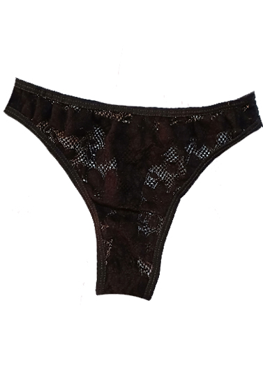 Donella Black Very Sexy Transparent Panty