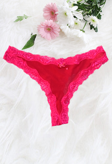 BODY Just Peachy Pink Netted Thong(Sold Out)