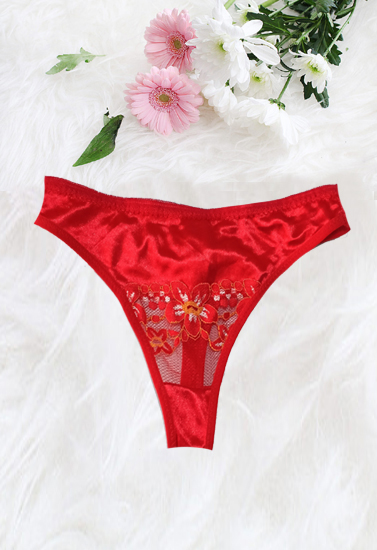 Splash Wanderlusting Red Thong Panty In M(Sold Out)