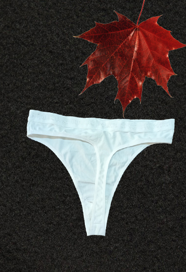 DIM Soft & Smooth Perfect Fitted White Thong