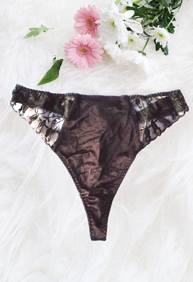 Target Black Love Lace Thong (Sold Out)