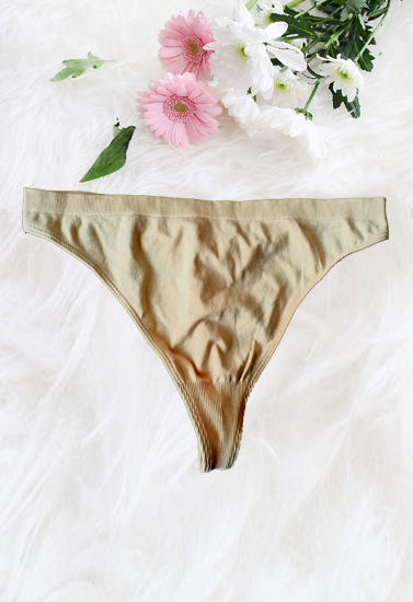 Target Layers To It Beige Stretchy Thong(Sold Out)