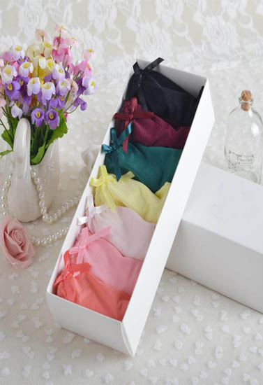Ultra Thin 7 Lace Panties Valentine Gift Box