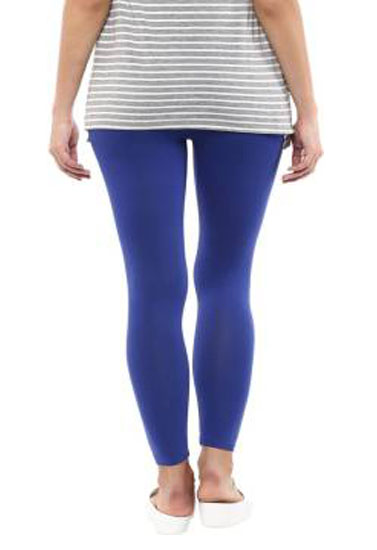 Female Bold Turquoise Ankle Length Legging