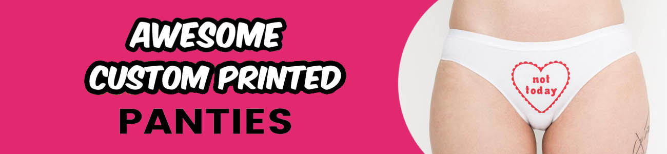 Personalized Panties Snazzyway India