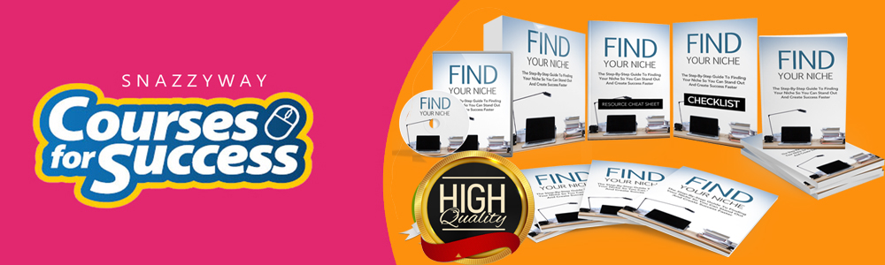 Find Your Niche Snazzyway dropshipping course